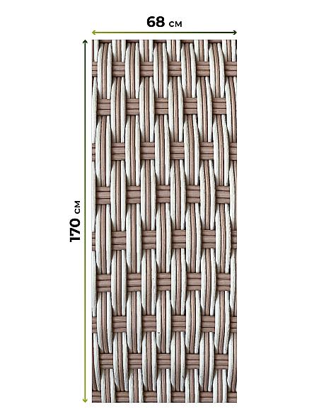 Рулонная штора для кухни для детской Онорэ-876 - ширина 68 см, длина 170 см. - фото 5