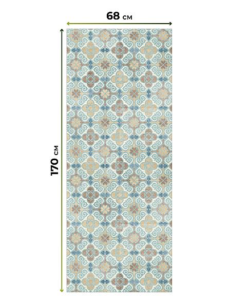 Рулонная штора для кухни для детской Онорэ-880 - ширина 68 см, длина 170 см. - фото 5