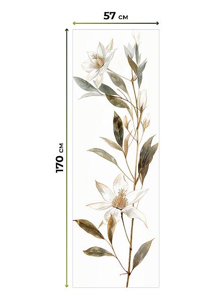 Рулонная штора для кухни для детской Фрезис-712 Ширина 57 см, Высота 170 см. - фото 5