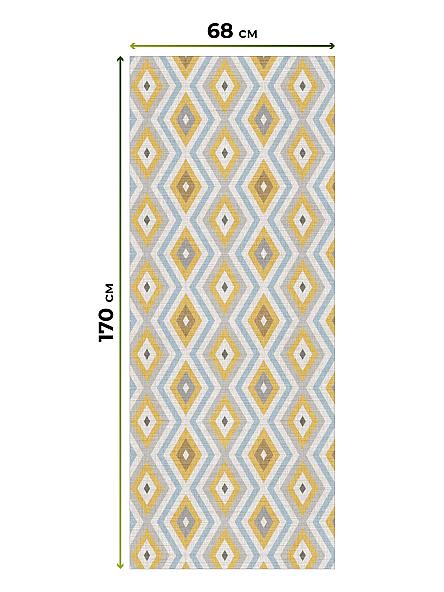 Рулонная штора для кухни для детской Мастио-890 - ширина 68 см, длина 170 см. - фото 5