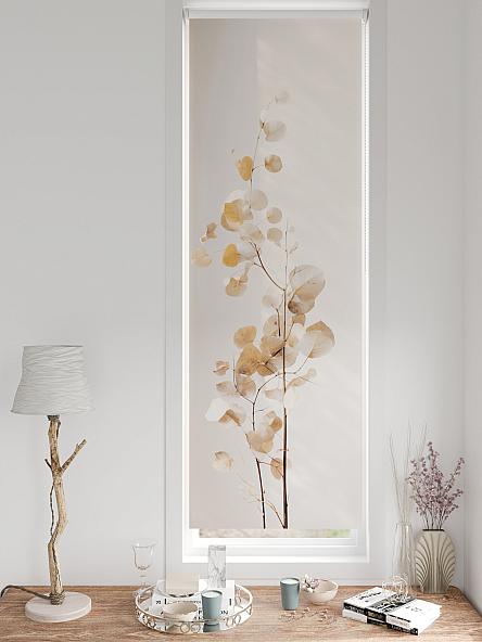 Рулонная штора для кухни для детской Флорко-591 - ширина 57 см, длина 170 см. - фото 3