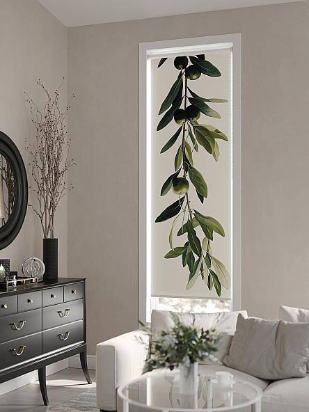 Рулонная штора для кухни для детской Фрезис-587 - ширина 57 см, длина 170 см. - фото 4