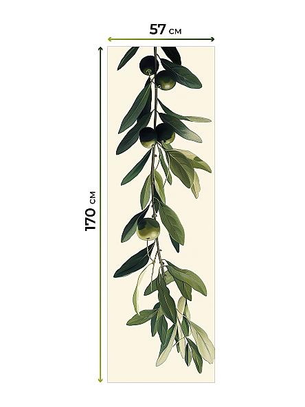 Рулонная штора для кухни для детской Фрезис-587 - ширина 57 см, длина 170 см. - фото 5