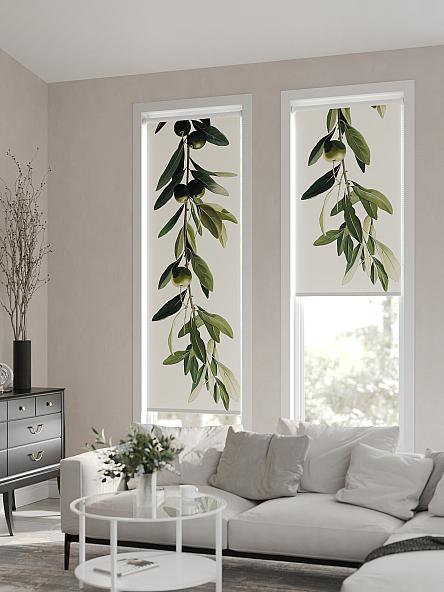 Рулонная штора для кухни для детской Фрезис-587 - ширина 57 см, длина 170 см. - фото 6