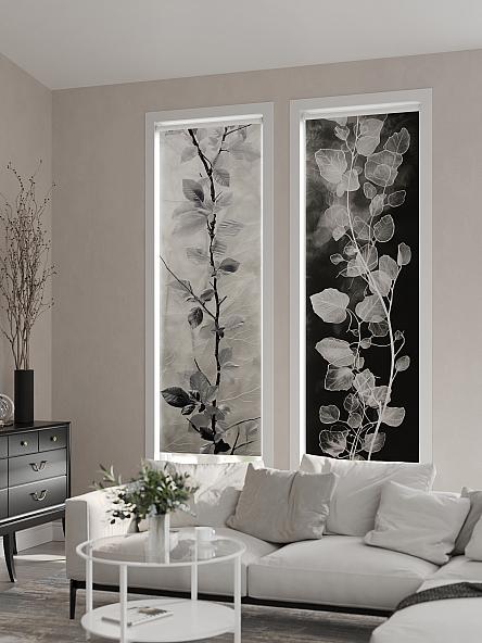 Рулонная штора для кухни для детской Фрезис-589 - ширина 57 см, длина 170 см. - фото 2