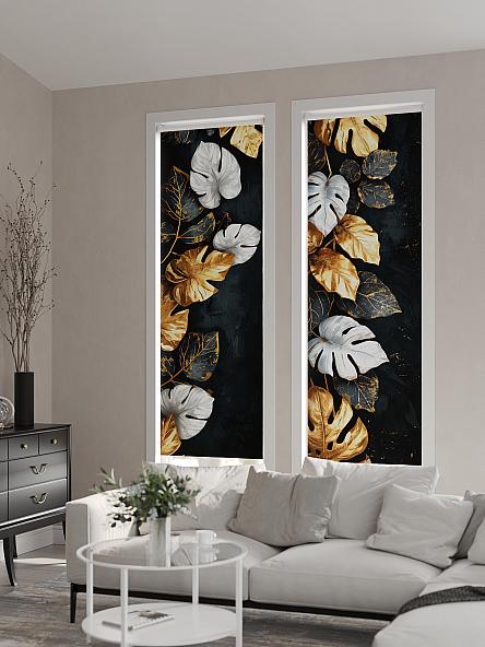 Рулонная штора для кухни для детской Фрезис-625 - ширина 57 см, длина 170 см. - фото 2