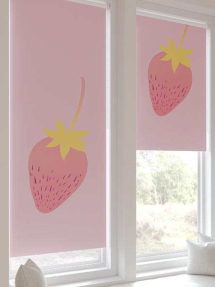 Рулонная штора для кухни для детской Онорэ - 957 - ширина 68 см - фото 5