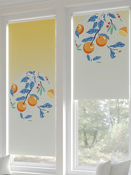 Рулонная штора для кухни для детской Онорэ - 958 - ширина 68 см - фото 2