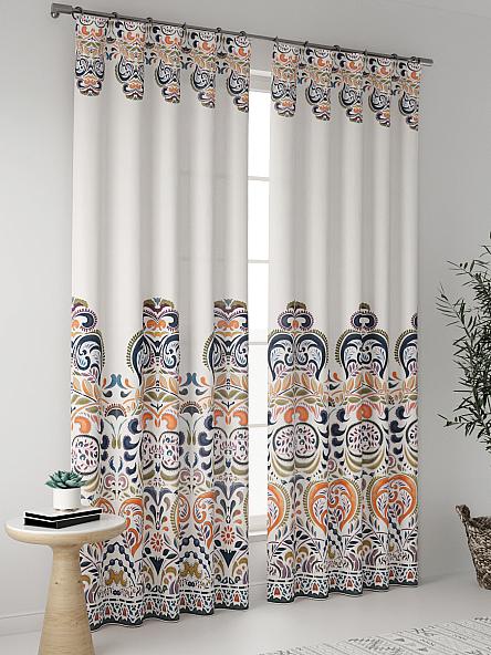 Комплект штор Армэль (синий) - фото 2