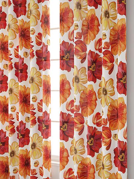 Комплект штор Флораида (оранж) - фото 4