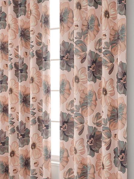 Комплект штор Флораида (розовый) - фото 4