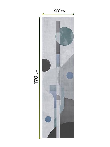 Рулонная штора Изерэ - 76 - ширина 47 см - фото 6