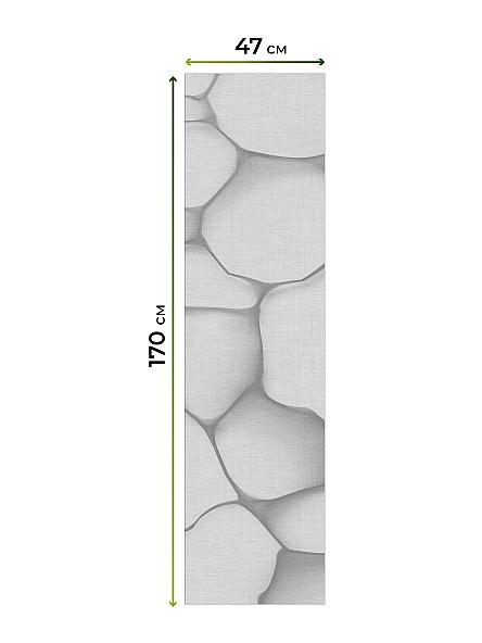 Рулонная штора Изерэ - 87 - ширина 47 см - фото 6