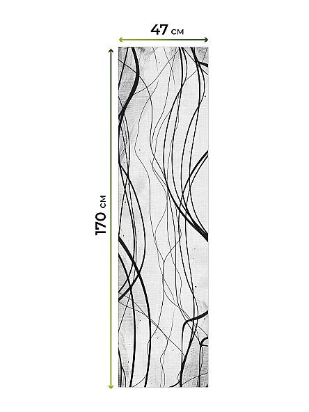 Рулонная штора Изерэ - 91 - ширина 47 см - фото 6
