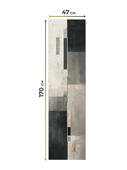 Рулонная штора Изерэ - 95 - ширина 47 см - фото 6