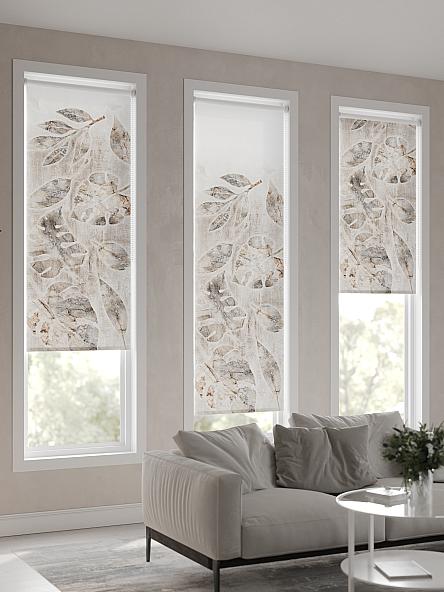 Рулонная штора для кухни для детской Монстера - ширина 52 см - фото 6