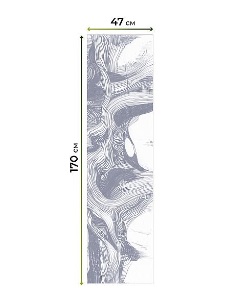 Рулонная штора для кухни для детской Нистан - 152 - ширина 47 см - фото 7