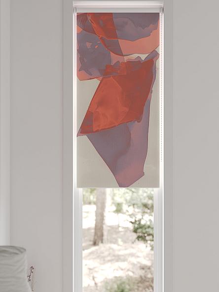 Рулонная штора для кухни для детской Нистан - 154 - ширина 47 см - фото 6