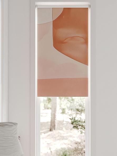 Рулонная штора для кухни для детской Флорко - 81  - ширина 57 см - фото 6