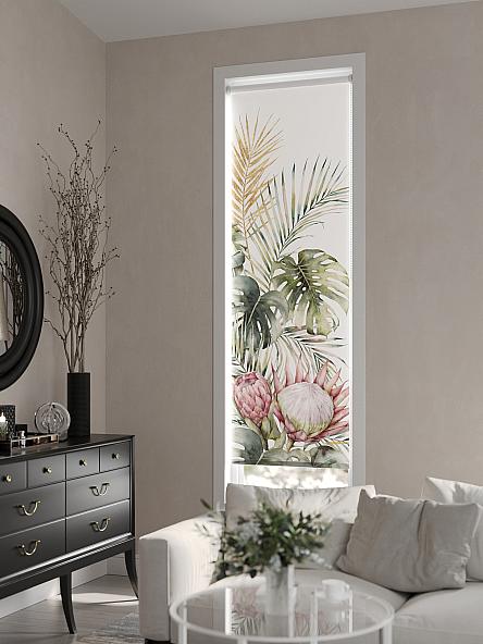 Рулонная штора для кухни для детской Ромирол - 10 - ширина 52 см - фото 5