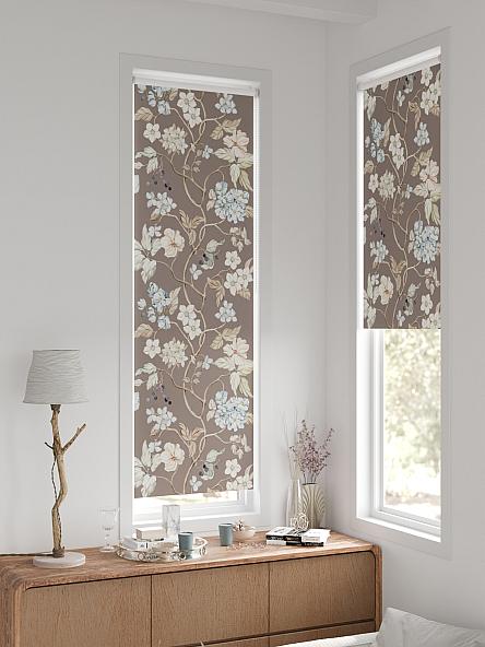 Рулонная штора для кухни для детской Ронтокс - 07 - ширина 47 см - фото 2