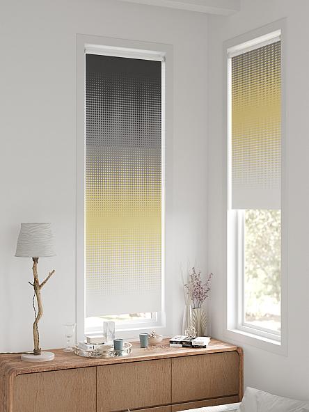 Рулонная штора для кухни для детской Ронтокс - 37 - ширина 47 см - фото 2