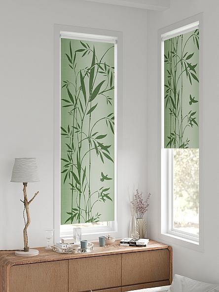 Рулонная штора для кухни для детской Ронтокс - 54 - ширина 47 см - фото 2