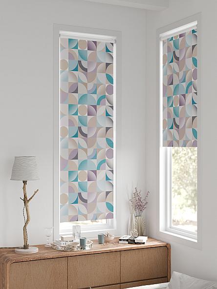 Рулонная штора для кухни для детской Ронтокс - 67 - ширина 47 см - фото 2