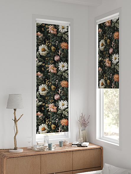 Рулонная штора для кухни для детской Ронтокс - 77 - ширина 47 см - фото 2