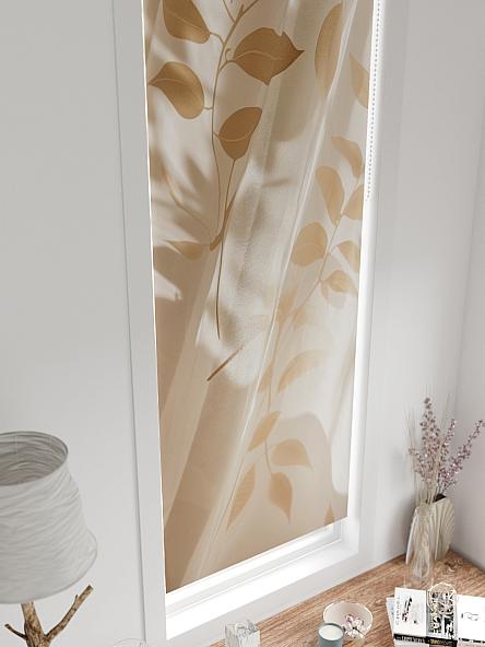 Рулонная штора для кухни для детской Ронтокс - 88 - ширина 47 см - фото 4