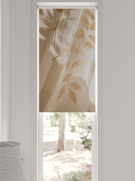 Рулонная штора для кухни для детской Ронтокс - 88 - ширина 47 см - фото 6