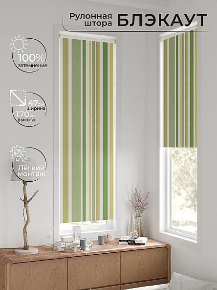 Рулонная штора для кухни для детской Ронтокс - 123 - ширина 47 см