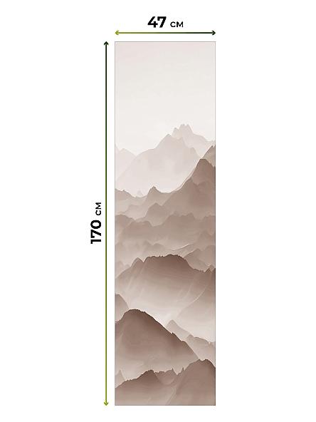 Рулонная штора для кухни для детской Ронтокс - 139 - ширина 47 см - фото 5