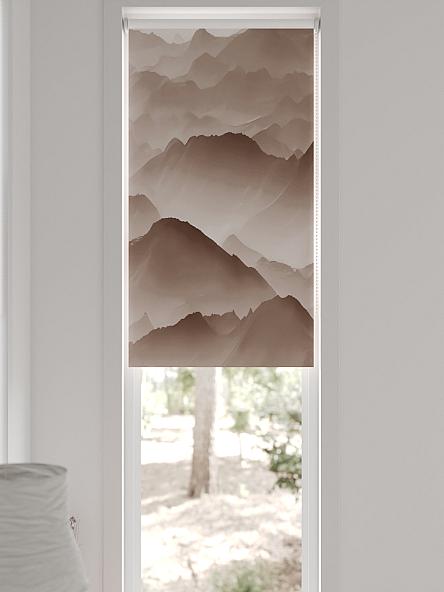 Рулонная штора для кухни для детской Ронтокс - 139 - ширина 47 см - фото 6