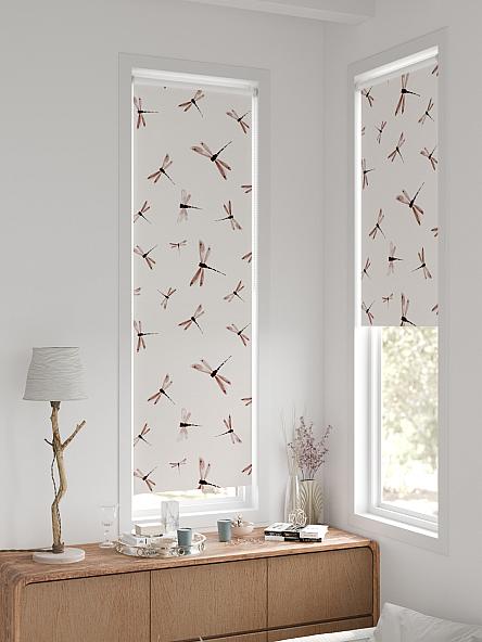 Рулонная штора для кухни для детской Ронтокс - 148 - ширина 47 см - фото 2