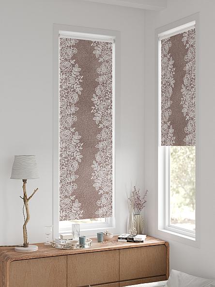 Рулонная штора для кухни для детской Ронтокс - 155 - ширина 47 см - фото 2