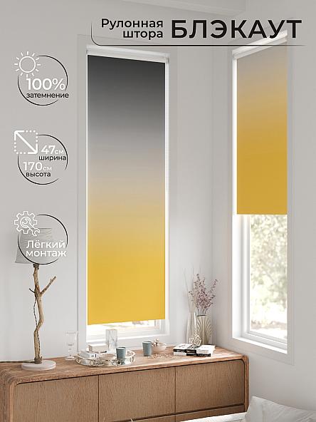 Рулонная штора для кухни для детской Ронтокс - 172 - ширина 47 см