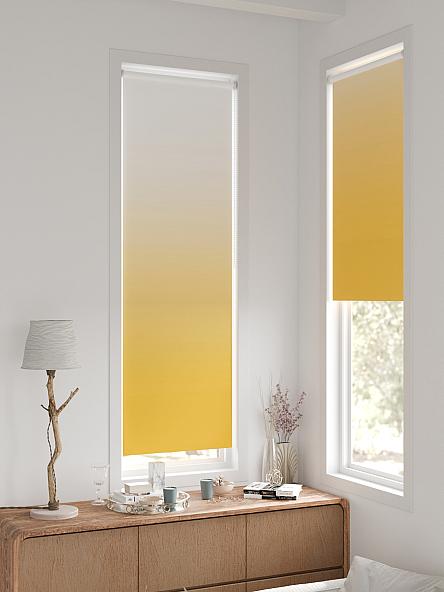 Рулонная штора для кухни для детской Ронтокс - 179 - ширина 47 см - фото 2