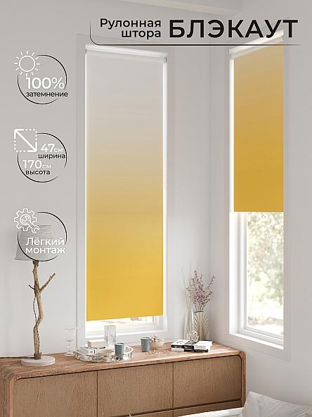 Рулонная штора для кухни для детской Ронтокс - 179 - ширина 47 см