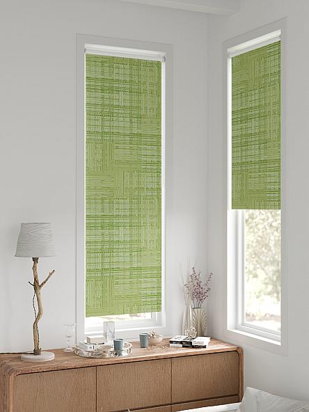 Рулонная штора для кухни для детской Ронтокс - 191 - ширина 47 см - фото 2