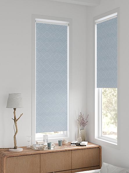 Рулонная штора для кухни для детской Ронтокс - 194 - ширина 47 см - фото 2