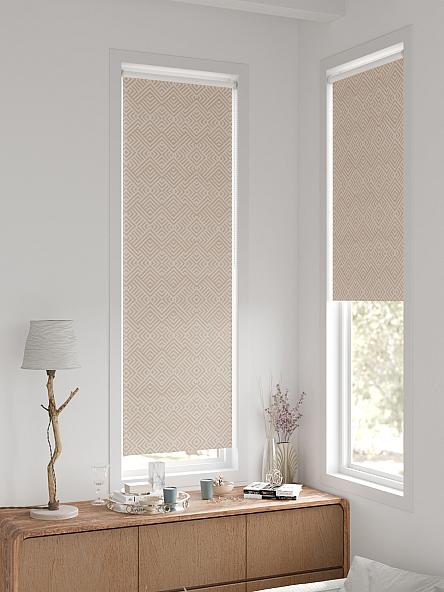 Рулонная штора для кухни для детской Ронтокс - 200 - ширина 47 см - фото 2