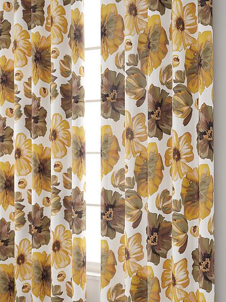 Комплект штор Флораида (желтый) - фото 4