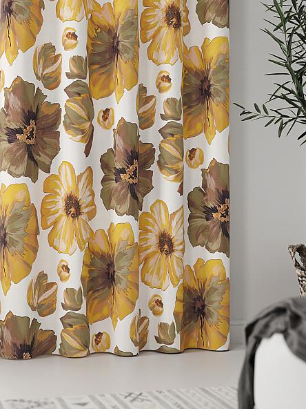 Комплект штор Флораида (желтый) - фото 5