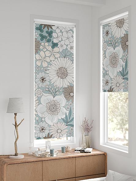 Рулонная штора для кухни для детской Нертис - 01 - ширина 57 см - фото 2