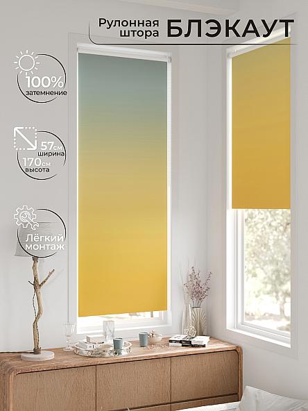 Рулонная штора для кухни для детской Нертис - 173 - ширина 57 см