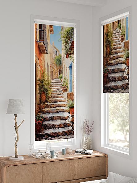 Рулонная штора для кухни для детской Нертис - 137 - ширина 57 см - фото 2