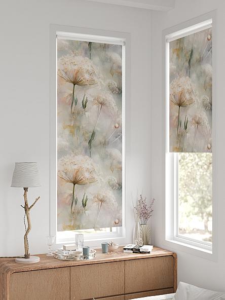 Рулонная штора для кухни для детской Нертис - 132 - ширина 57 см - фото 2