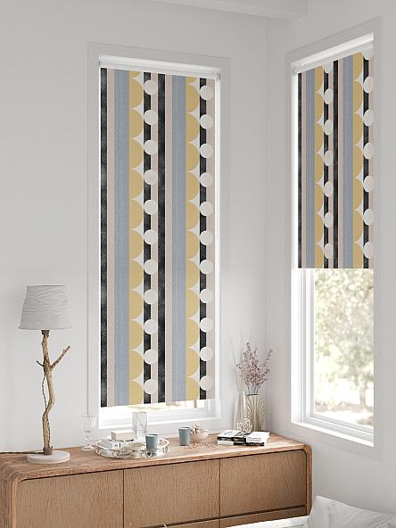 Рулонная штора для кухни для детской Нертис - 130 - ширина 57 см - фото 2