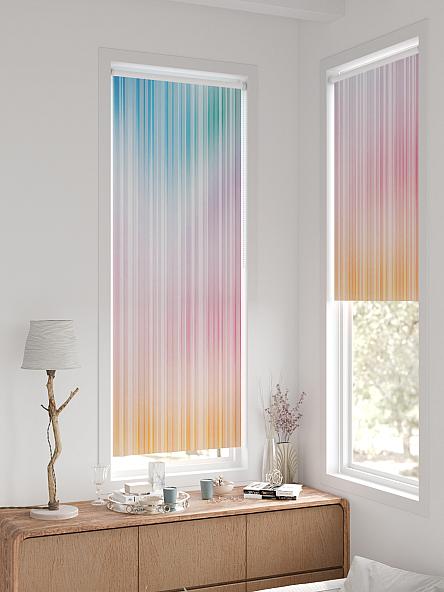 Рулонная штора для кухни для детской Нертис - 124 - ширина 57 см - фото 2